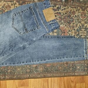 Mens Jeans 32 R Aeropostle 32x32 Casual Comfy clothes Skinny STRETCH  BLUE JEAN